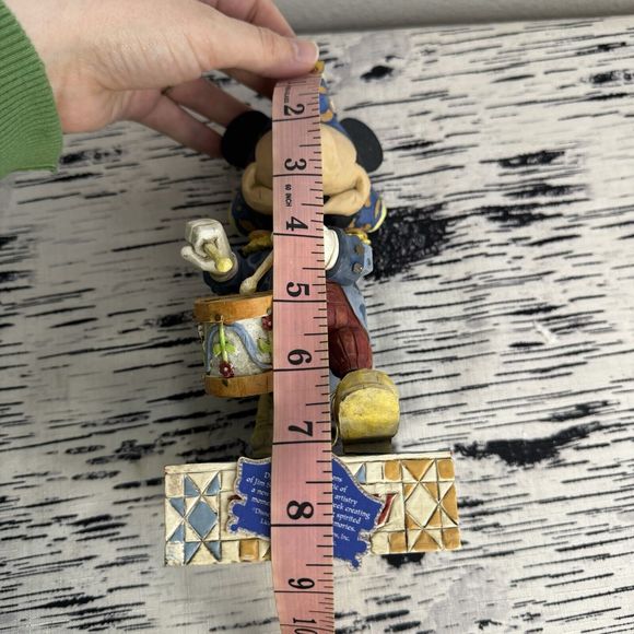 Disney Traditions #4004047 Mickey Mouse "Liberty's March” Jim Shore Figurine - Picture 12 of 16